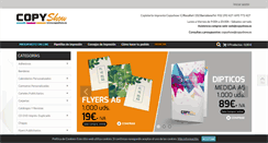 Desktop Screenshot of copyshow.es